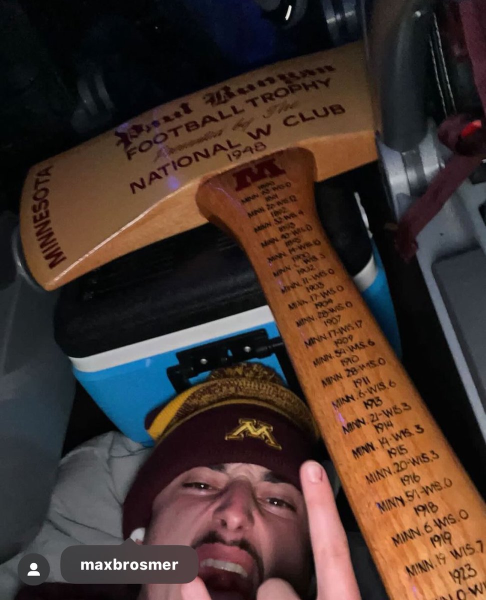 RTBGophers10's tweet image. I love Max Brosmer
AXE. IS. HOME. π£ββοΈγ½οΈπͺ