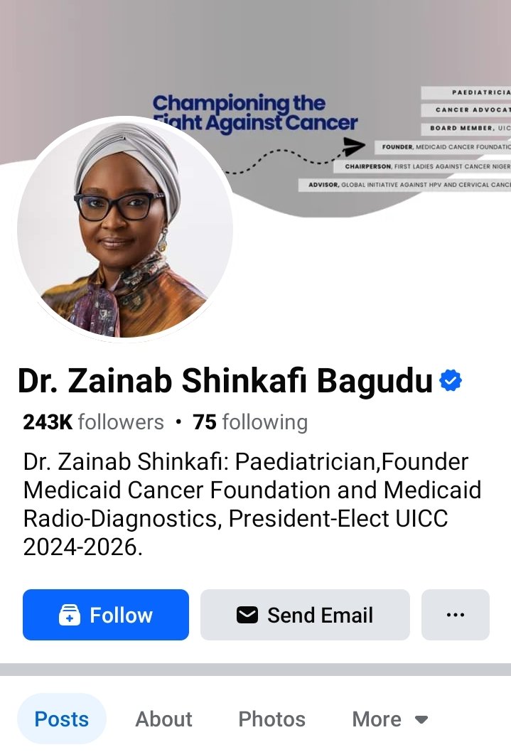 MujahidSSaad's tweet photo. The only page belongs to Mama @DrZSB is the one with the blue tick https://t.co/IgwaHLyMej the two others attached to this TWeet are FAKE.Pls report them &amp; disregard any misleading information from them. @muktees @MalcolmAlkalee @hayatubawa @MedicaidcfP @AishaAK49 @ayshamgwt #RT https://t.co/w5jU59i1H5
