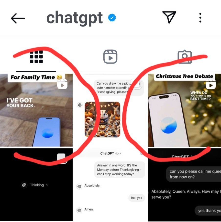 alby13's tweet image. ChatGPT on Instagram has released 2 videos talking to advanced voice calling the assistant &quot;Chatty&quot;, and ChatGPT says Chatty is a Persona.
#Chatty #ChatGPT #AdvancedVoice #AIPersona