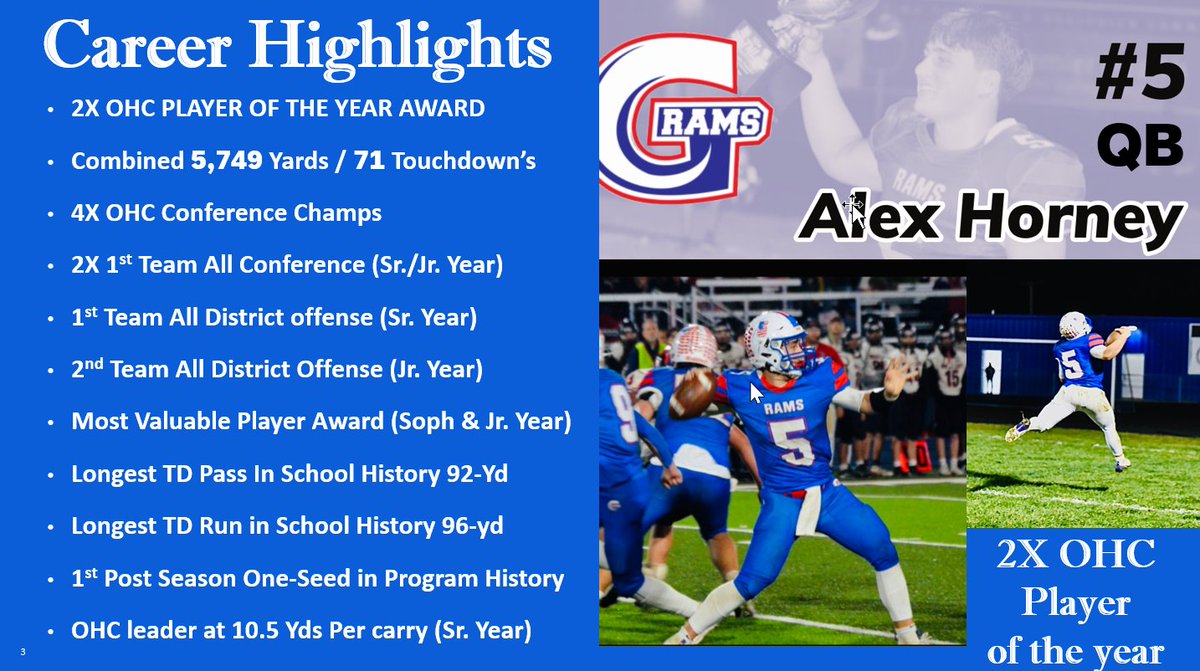 Alex Horney (@horney_alex) on Twitter photo Check out my Career Highlights/ Proven Offensive Playmaker <a href="/CoachWoodmanMSU/">Jason Woodman</a> <a href="/CoachOrts/">Mike Orts</a> <a href="/CoachSchmittDU/">Jerry Schmitt</a> <a href="/A_Ragland14/">Gus Ragland</a> <a href="/CoachBlake41/">David Blake</a> <a href="/DaytonFootball/">Dayton Football</a> <a href="/OhioFootball/">Ohio Football</a> <a href="/KeeversChris/">Chris Keevers</a> <a href="/MSUEaglesFB/">Morehead State Football</a> <a href="/HerdFB/">Marshall Football</a> <a href="/CoachBZink/">Brad Zink</a> <a href="/KAB41/">Keith Byars</a> <a href="/AshlandFB/">Ashland Football</a> @tackettC <a href="/MSJ_FB/">Mount St. Joseph Football</a> <a href="/Heffelfinger49/">Tom Heffelfinger</a> <a href="/CoachTomKeane/">Tom Keane 🏴☠️</a> Check out my Career Highlights/ Proven Offensive Playmaker <a href="/CoachWoodmanMSU/">Jason Woodman</a> <a href="/CoachOrts/">Mike Orts</a> <a href="/CoachSchmittDU/">Jerry Schmitt</a> <a href="/A_Ragland14/">Gus Ragland</a> <a href="/CoachBlake41/">David Blake</a> <a href="/DaytonFootball/">Dayton Football</a> <a href="/OhioFootball/">Ohio Football</a> <a href="/KeeversChris/">Chris Keevers</a> <a href="/MSUEaglesFB/">Morehead State Football</a> <a href="/HerdFB/">Marshall Football</a> <a href="/CoachBZink/">Brad Zink</a> <a href="/KAB41/">Keith Byars</a> <a href="/AshlandFB/">Ashland Football</a> @tackettC <a href="/MSJ_FB/">Mount St. Joseph Football</a> <a href="/Heffelfinger49/">Tom Heffelfinger</a> <a href="/CoachTomKeane/">Tom Keane 🏴☠️</a>