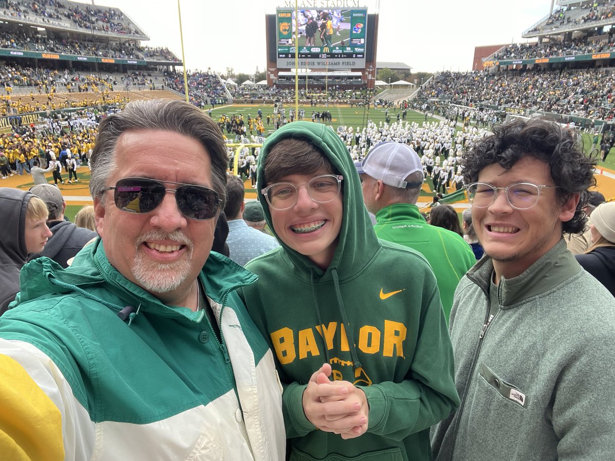 Great day to be in Waco! #SicEm