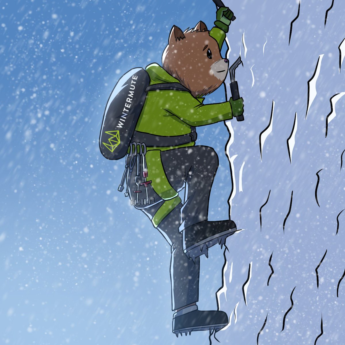 bertcoincto's tweet photo. ❄️Winter is coming and $BERT has started his climb to the top. WOOF https://t.co/RfgVJAYVyL