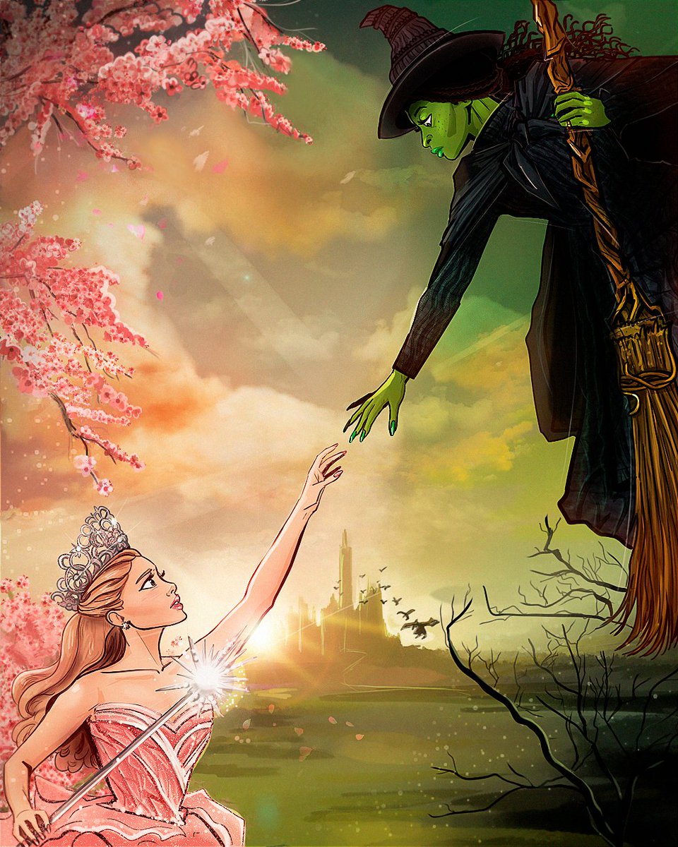 aidetaboluda's tweet photo. All these years of waiting were so damn worth it. Thanks for this amazing movie.

#wicked #wickedmovie #wickedthemovie #arianagrande #cynthiaerivo #glinda #elphaba https://t.co/oTsiizaPWb
