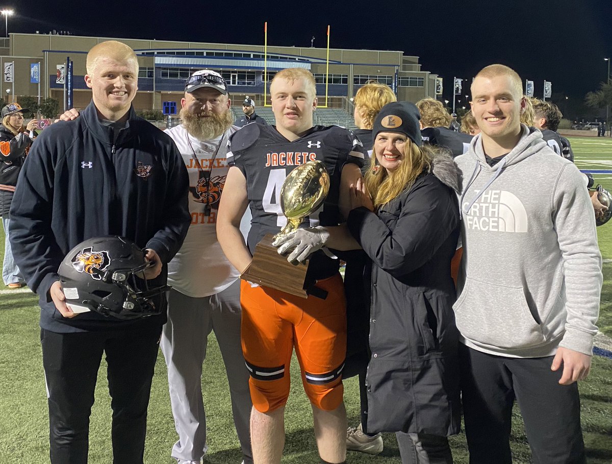 Incredible team effort in RD3! Kept fighting until the end. So very thankful for Teammates, Coaches, &amp; Community. Regional Final next! #StingEmJackets Shared another special moment w/ twin brothers. And football in December!! #Blessed #Family