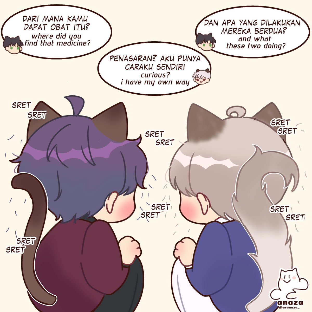 haeyanaza's tweet image. Human Caretaker 🔄 (1/2)

#恋与深空 #LoveandDeepspace  #YesCatCaretaker #Xavier #Zayne #Rafayel #Sylus