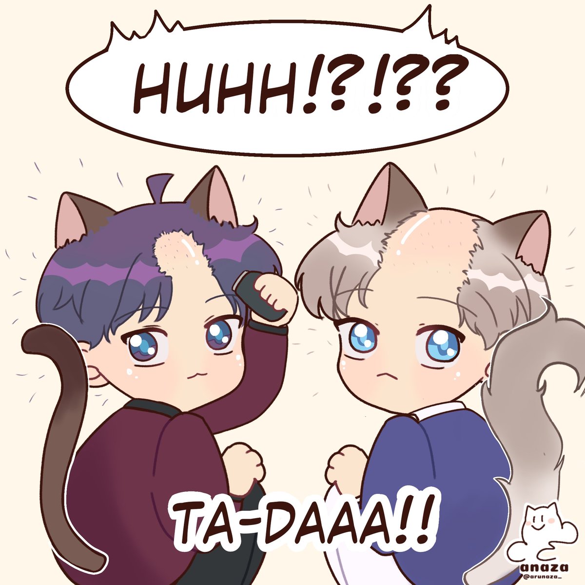 haeyanaza's tweet image. Human Caretaker 🔄 (1/2)

#恋与深空 #LoveandDeepspace  #YesCatCaretaker #Xavier #Zayne #Rafayel #Sylus