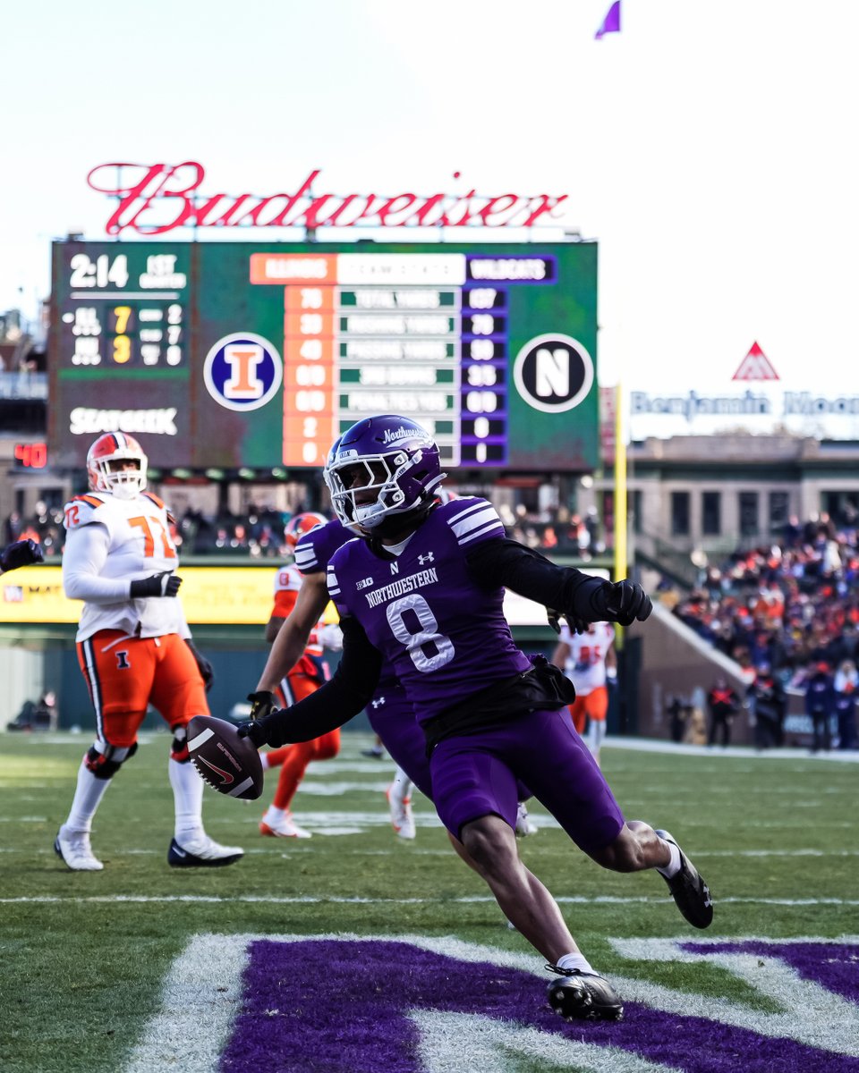 Northwestern Football tweet media
