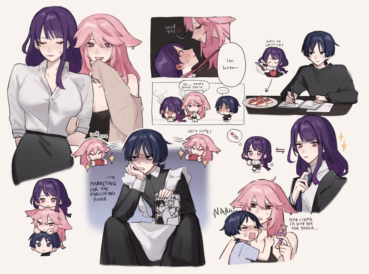 some alternate universe
#eimiko #wanderer