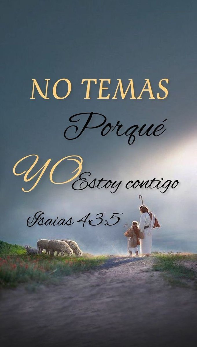 Un seguidor de Cristo no teme, porque es temido por estar con Cristo!!!
