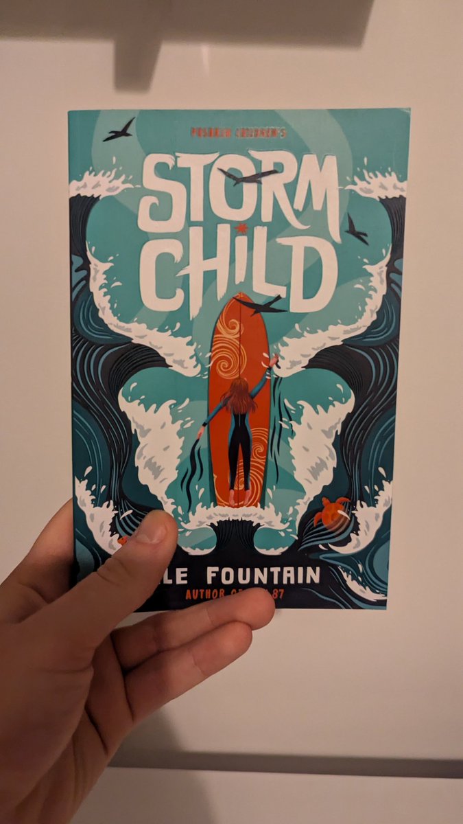 Storm Child by Ele Fountain Spark! Book Awards 9+ category. I love how the author effortlessly interweaves themes of climate change, family debt and sustainability through the eyes of the young character, Maya. I enjoyed the storm metaphor relating to change in Maya's life.