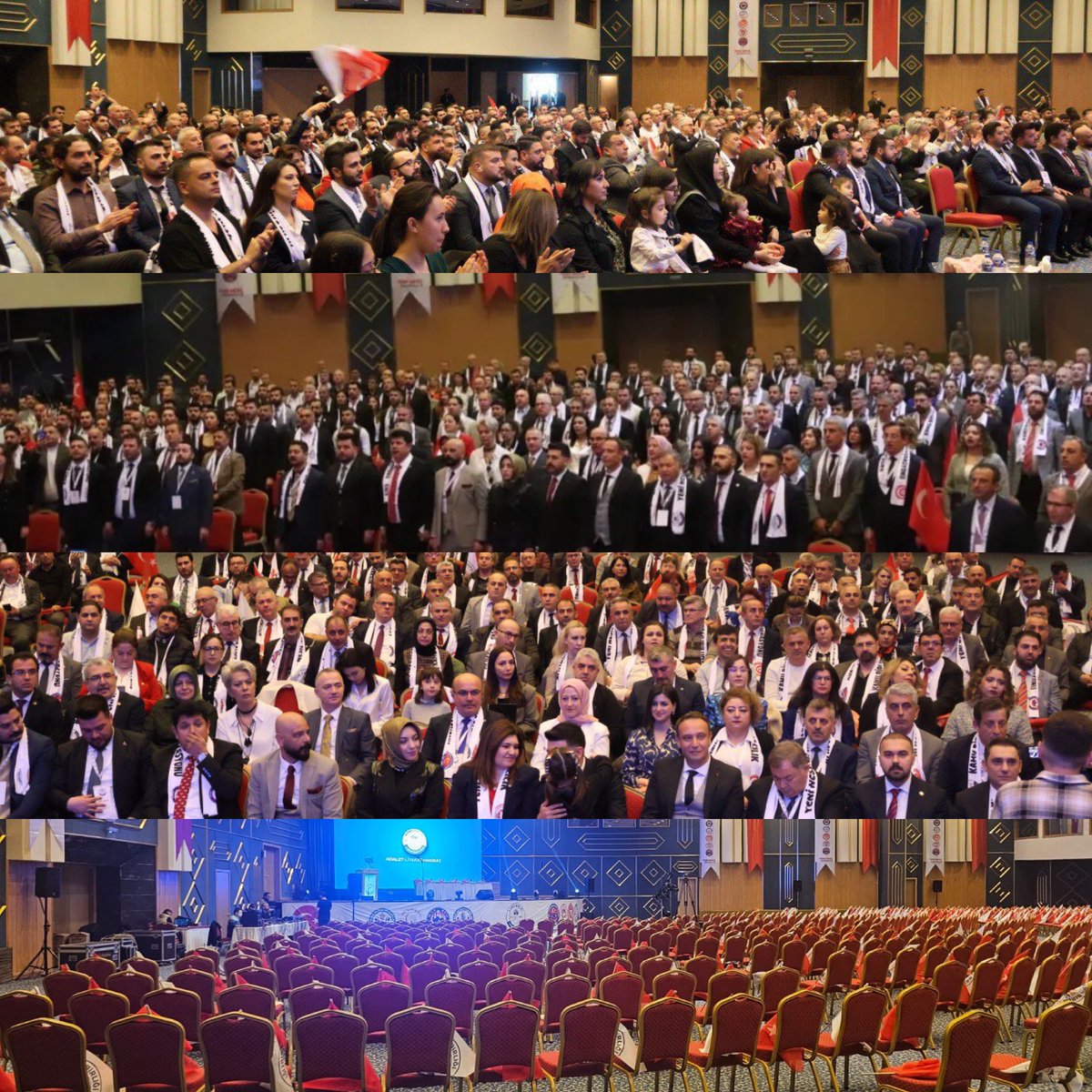 17 Ocak 2025 tarihinde 
595 Şube yönetimimiz 81 Gençlik Kolu ve 81 Kadın Kolu başkanımız olmak üzere 757 başkanımız ile Ankara’da Başkanlar Kurulu Toplantımızı yapacağız.

2025 yılı yol haritamızı açıklayacağımız bu toplantıda ülkemizin en genç ve en dinamik kadrosu ile bir araya