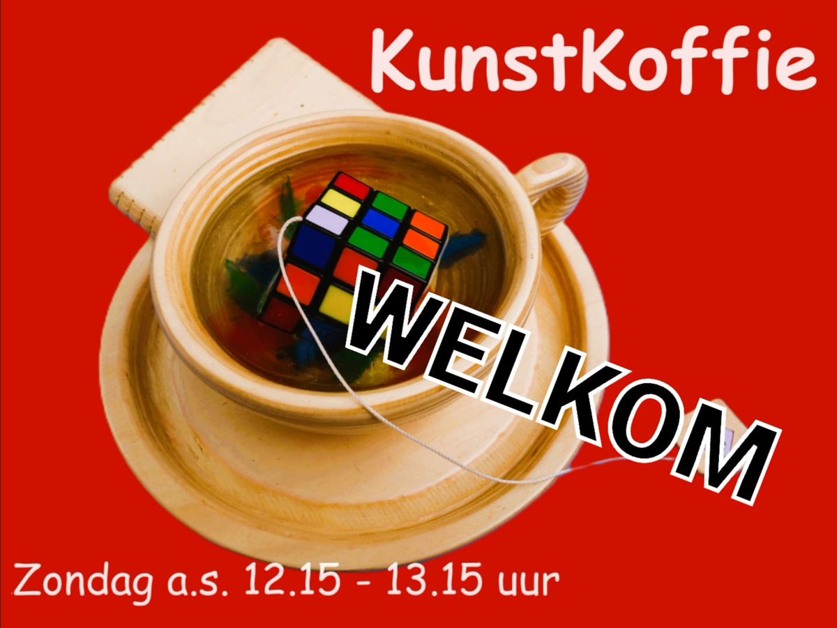 Kom je morgen óók op de koffie? #art #amstelveenz <a href="/Denieuwegaleri1/">DeNieuweGalerie van AmstellandKunst</a> #stadshartamstelveen