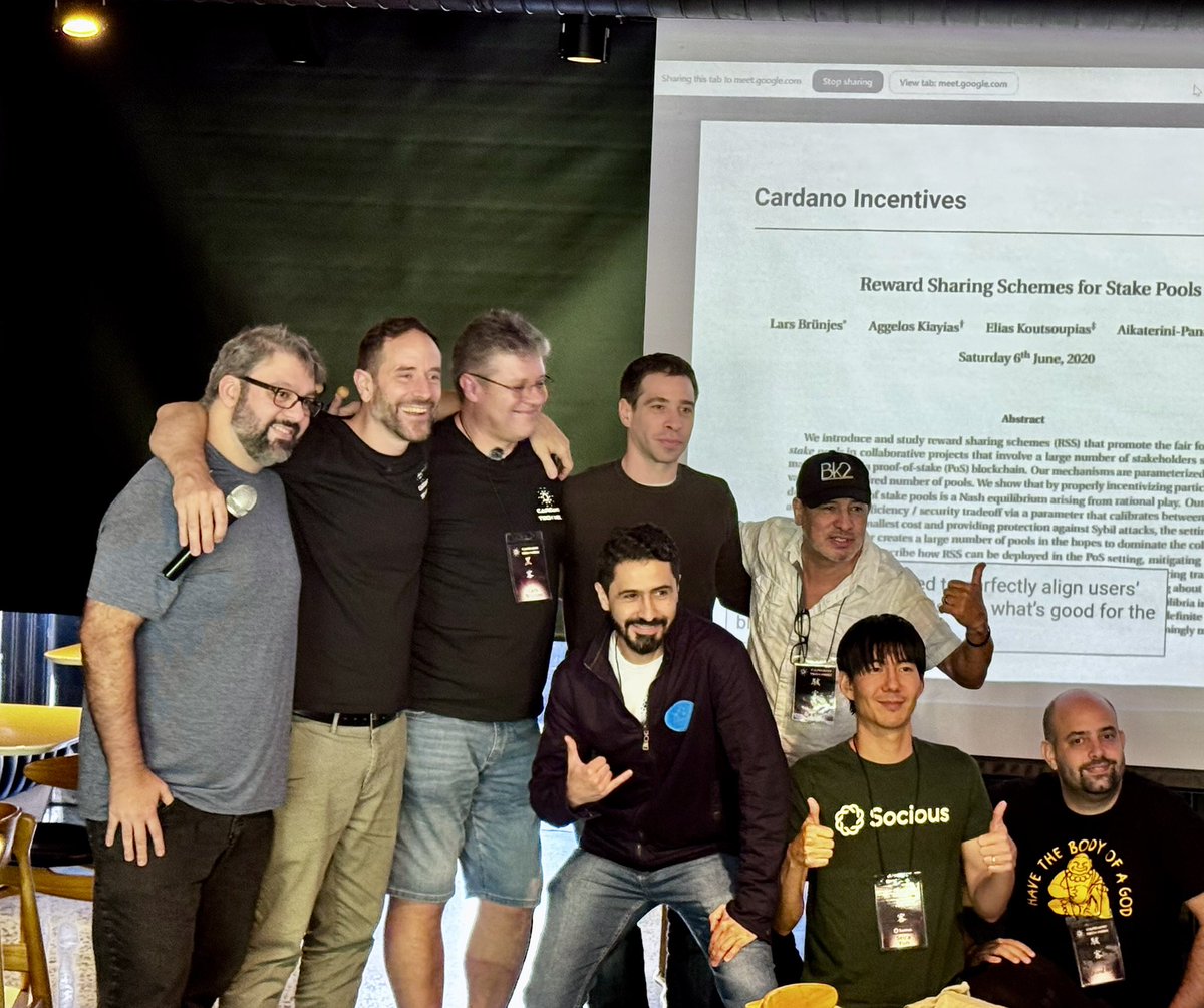 AbirdcalledPx's tweet image. SPOs at #CardanoTechWeek. Legends 🙌 #Cardano 🇦🇷