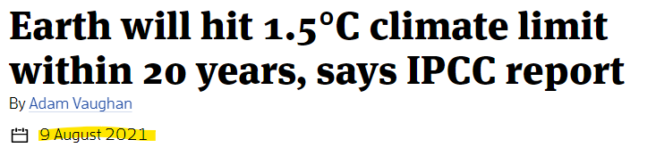 We've hit it this year