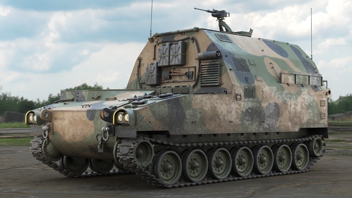 3D model M992 Field Artillery Ammunition Support Vehicle PBR by Stubborn3D youtube.com/watch?v=zQFhRo…
turbosquid.com/3d-models/m992…