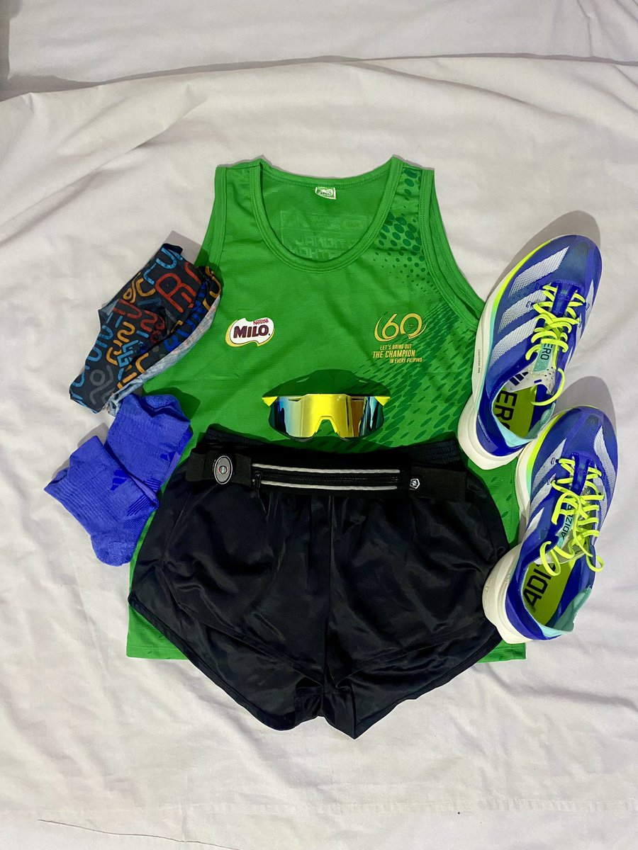 markyexplorerRL's tweet photo. My first #MiloMarathon. Let's, Marky kahit walang training before the race. Aja! #CDO #CagayandeOroCity #RunningEra #HalfMarathoner #HalfMarathon #RunningisLife https://t.co/nnT3XIovbN