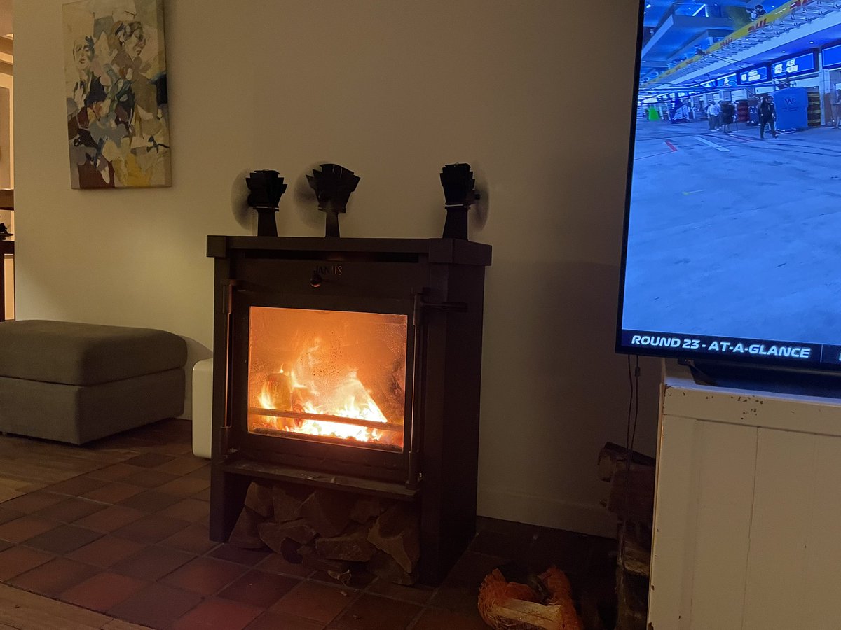 Kachel aan, F1, nu alleen nog iets te eten 😎