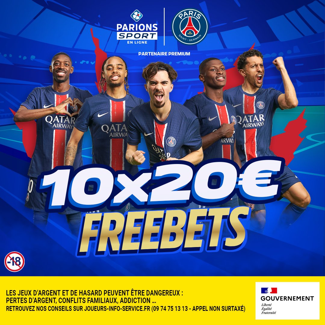 🔴🔵 Le PSG compte bien se venger du match à Munich face à Nantes ! Mais combien de buts vont marquer les Parisiens ? 

Pour jouer :
1️⃣ RT+Follow
2️⃣ Commente avec le nombre de buts du PSG + #PSGxParionsSport

Règlement: bit.ly/REG-X-2024