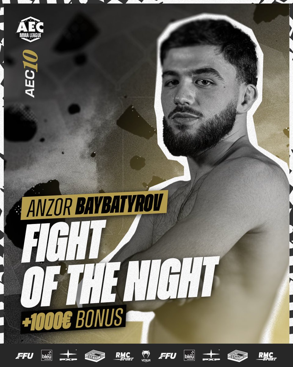 💰• FIGHT OF THE NIGHT #AEC10

+1000€ de bonus pour <a href="/anzorbbv/">Anzorbbv</a> !