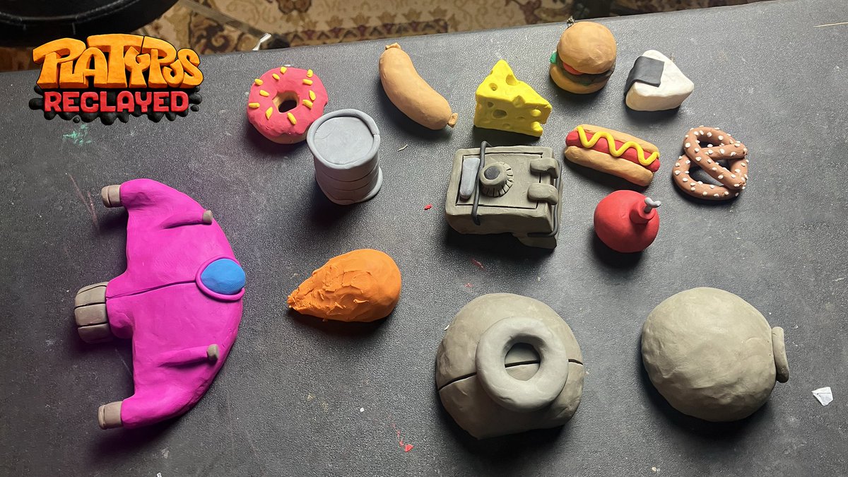 ClaymaticGames's tweet photo. Behind The Scenes! 🎨 - What do you think these models are for? 👀
✨ Wishlist - Platypus Reclayed 🚀 | https://t.co/PI3Z7mWFdH

#PlatypusReclayed #ScreenshotSaturday #IndieGameDev #Shmup https://t.co/6B01M5QmlE