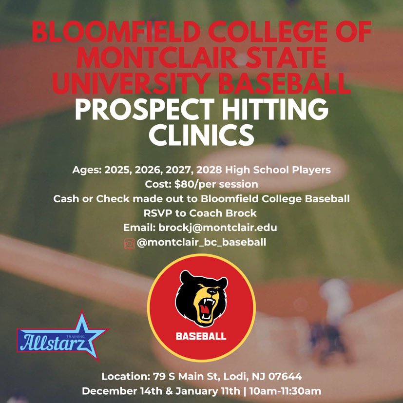 High school prospects - check this out!  We are hosting hitting clinics… wanna find some players who can really hit.  You will take home solid hitting tips, too!