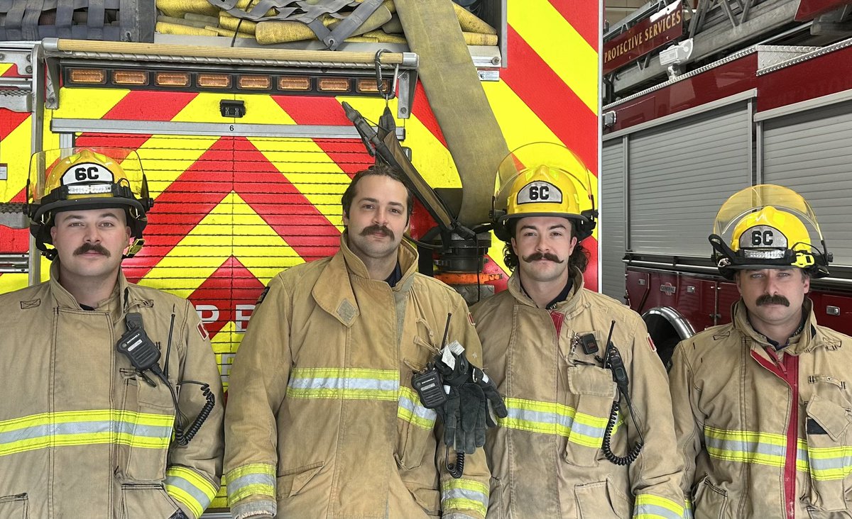 IAFF181's tweet photo. 15 years of growing MO…As fire fighters, we are at higher risk for health concerns related to several types of cancers, mental health injuries &amp; cardiac episodes - the latter of which took the life of one of our own, far too soon this past spring. This is why we MO. #Movember https://t.co/fW17Dt9h50