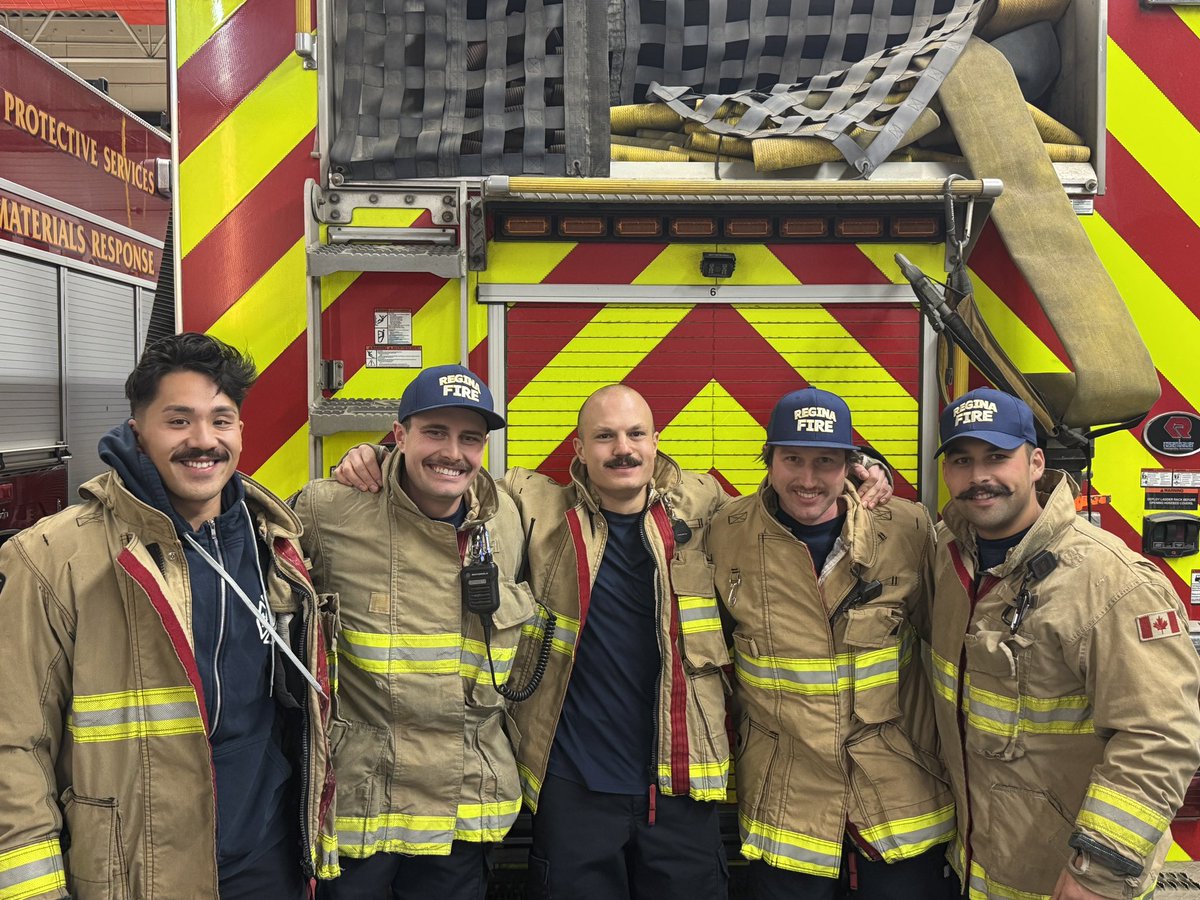 IAFF181's tweet photo. 15 years of growing MO…As fire fighters, we are at higher risk for health concerns related to several types of cancers, mental health injuries &amp; cardiac episodes - the latter of which took the life of one of our own, far too soon this past spring. This is why we MO. #Movember https://t.co/fW17Dt9h50