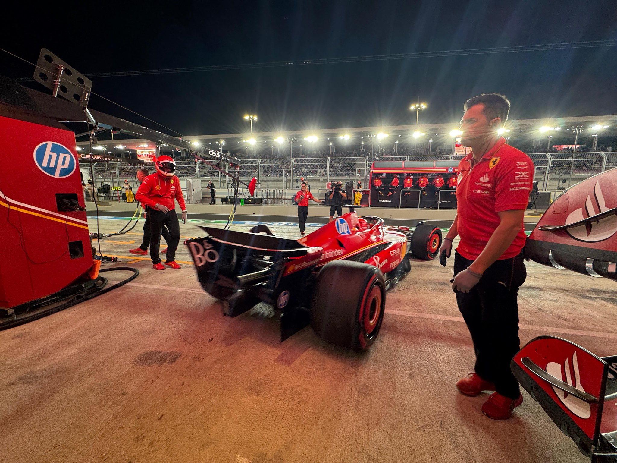 Ferrari SF24 in Qatar
