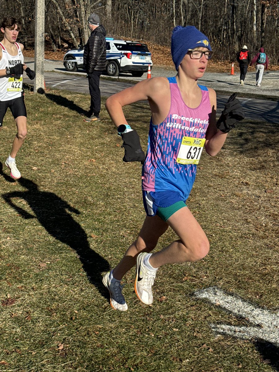 JoeScelia's tweet image. Tremendous way end to the season for Ryan Scelia (Brookfield, CT) as he earned a medal by placing 21st overall in 17:59 at today’s freshman/sophomore race at the Foot Locker Northeast Regional XC Championships in Boston, Massachusetts
⁦@BHSBobcatSports⁩ ⁦@ciacsports⁩