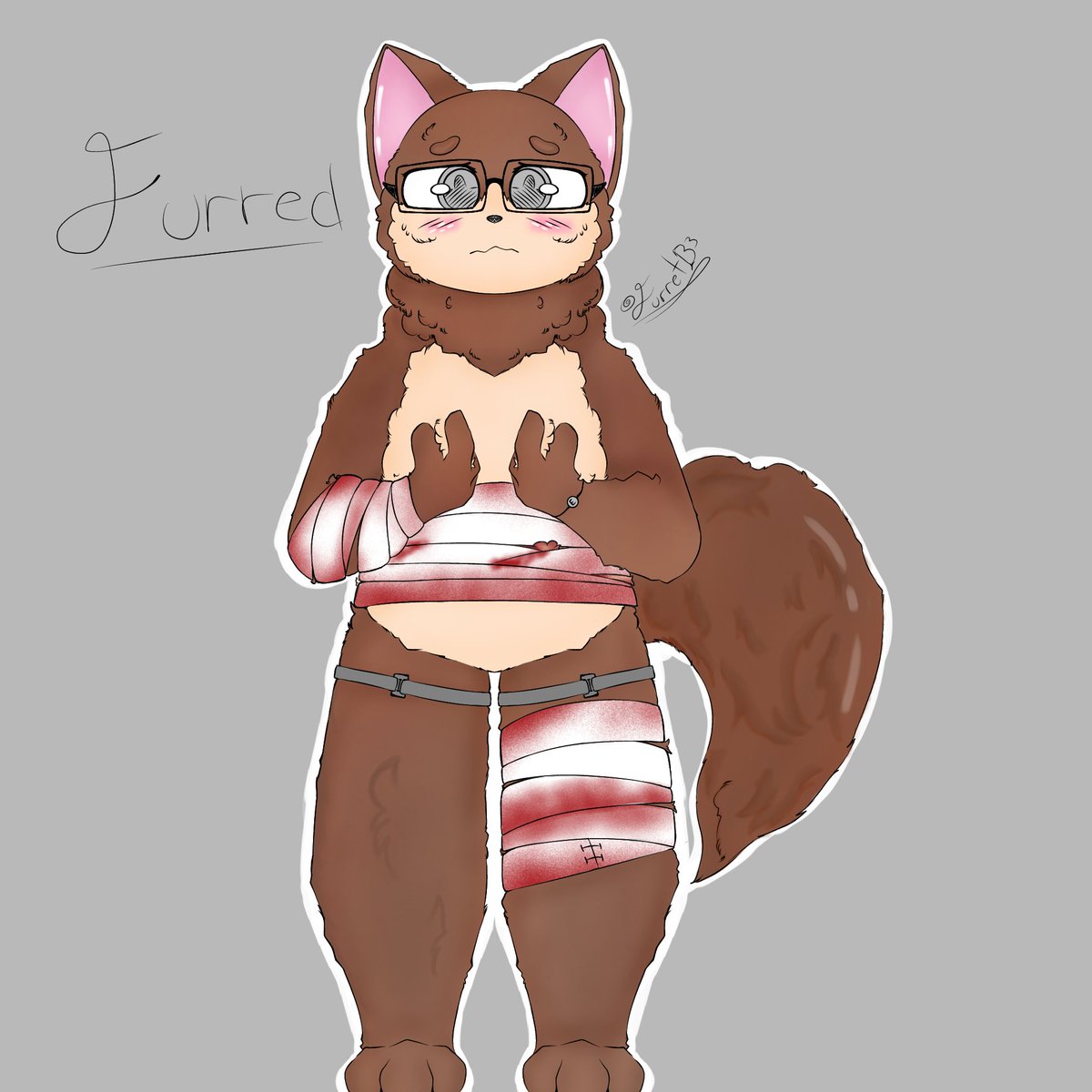 FurretSimple's tweet photo. Mi fursona esta al 70% de terminarse, solo que la deje abandonado por unos días, bueno semanas aunque posiblemente lo vuelva a rehacer para aplicar mi nuevo estilo de dibujo que ya subí. 

En fin aquí tienen el avance https://t.co/pefMwX1qTV