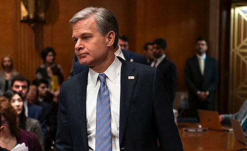 RepClayHiggins's tweet image. Mr. Wray, 
  Remain close to DC. Your presence will be commanded. Repeatedly. 
  In this Holiest of seasons, as you box up your mementos of oppression, may visions of the thousands of American J6 families you’ve destroyed dance through your head. Merry Christmas. 
  Higgins out.