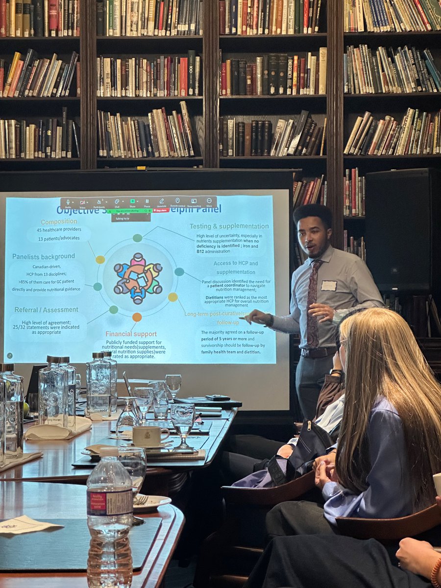 A great collab!!!

<a href="/mygutfeelingca/">MyGutFeeling-Stomach Cancer Foundation of Canada</a> X <a href="/CanadianGastric/">Canadian Gastric Cancer Association</a> X <a href="/CCSResearch/">Research at Canadian Cancer Society</a> 

Full afternoon sharing preliminary research findings w/ patients &amp; care partners—an opportunity to learn how we can improve outcomes &amp; QOL

Thank you to all who shared their time &amp; thoughts with us!