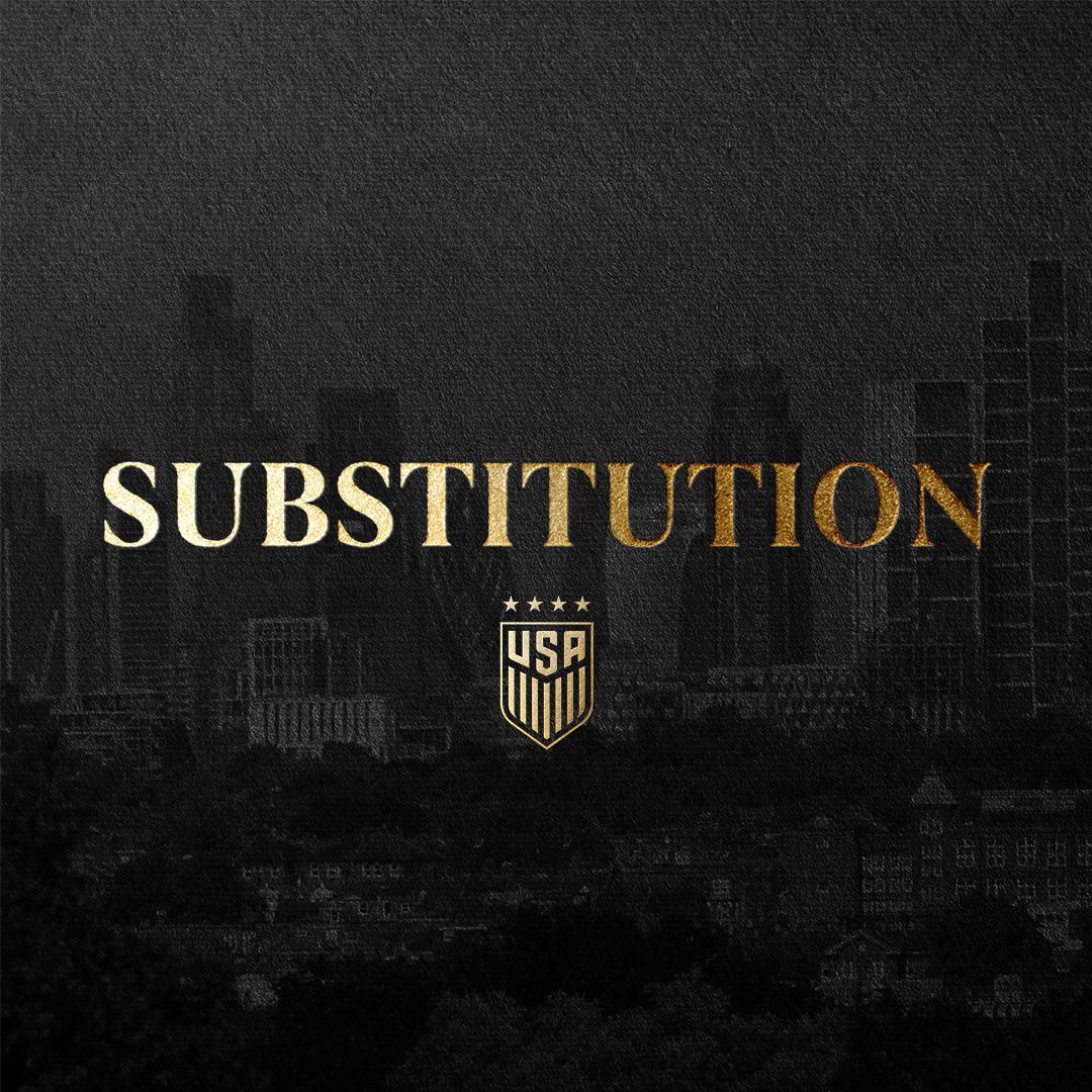 USWNT's tweet photo. 46' | Halftime substitution: Yazmeen Ryan replaces Emma Sears.

🏴󠁧󠁢󠁥󠁮󠁧󠁿 ENG 0-0 USA 🇺🇸 https://t.co/h564VR7Qdm