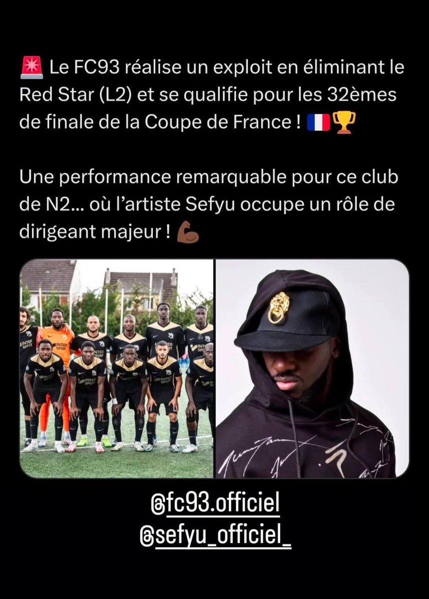RRMAHBOOL's tweet photo. 🔥🔥🔥🔥🔥🔥FC 93 (neuf trois) ATTENTION !!! https://t.co/L2QoF05bZv