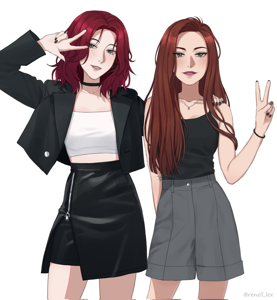 It's my wife's birthday today. I decided to draw us together🥺🥺 love her so much🥰