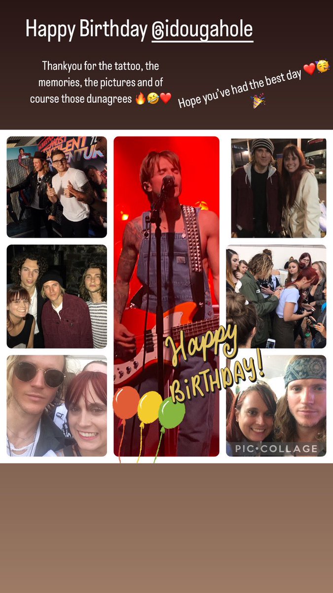 JessFace18's tweet photo. Happy Birthday @DougiePoynter have the best day xx https://t.co/BWsMC2FXVm
