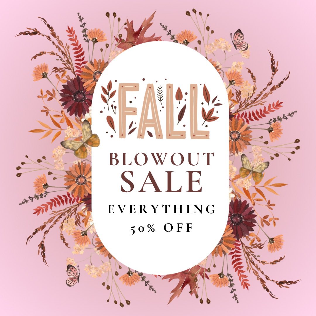 Everything is 50% off until Christmas so I can clear out inventory as I make the move to a new platform 🤍✨

buttercupandroseco.etsy.com