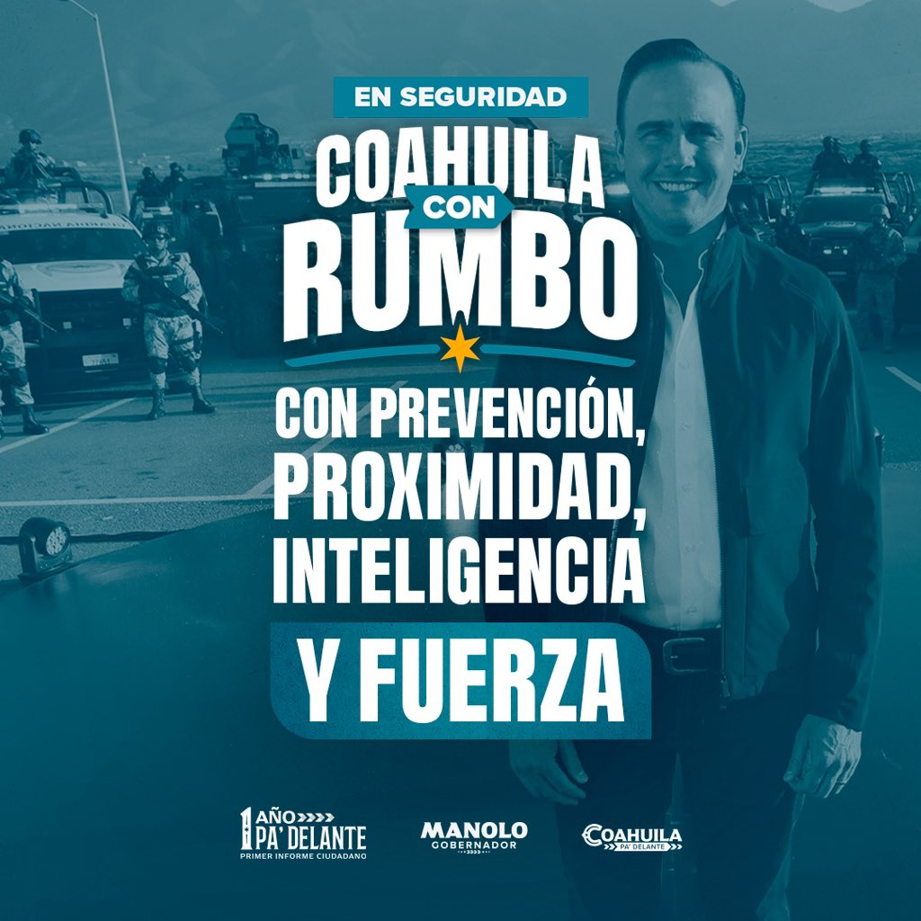 manolojim's tweet photo. #1AñoPaDelante #CoahuilaConRumbo https://t.co/VkxgIoXESZ
