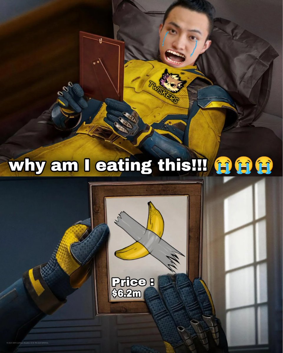 tuyurb's tweet photo. @TwiskersToken @justinsuntron this my meme entry 🙏 
@TwiskersToken
@justinsuntron

$TWX
#Banana https://t.co/TNgWdcr5uh