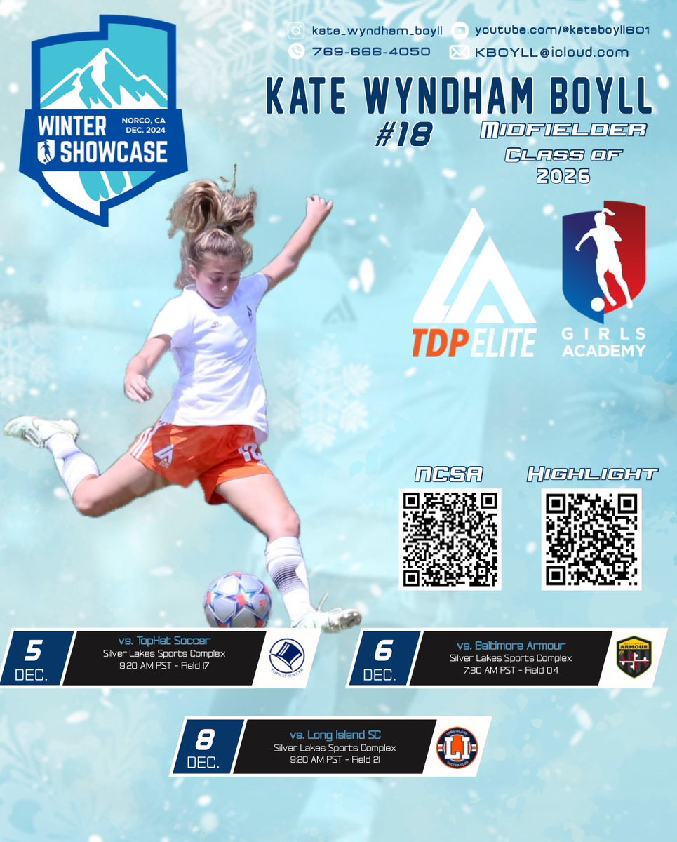 So exited for the <a href="/GAcademyLeague/">Girls Academy</a> Winter Showcase with <a href="/LATDPElite/">Louisiana TDP Elite</a> 08!