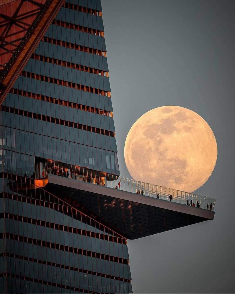 MuhammadIm57392's tweet image. Epic Moonrise over hudson yards New York, USA

Wishing you a peaceful night 
#USAElection2024