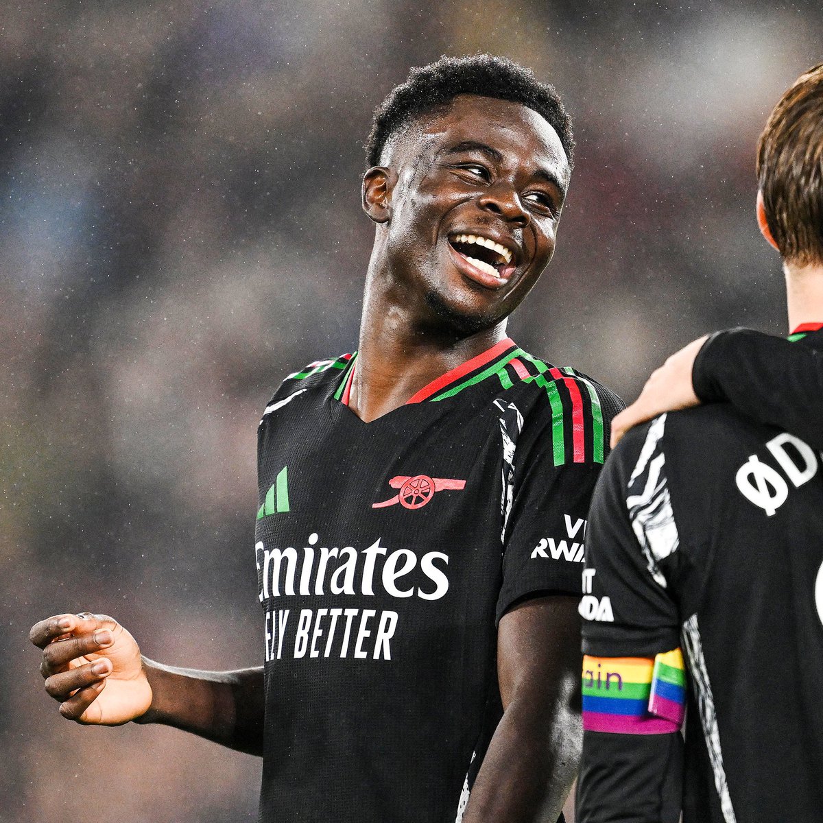 footballontnt's tweet image. Bukayo Saka contributed to 4 of Arsenal’s 5 first-half goals against West Ham.

Star boy is now the main man 👏