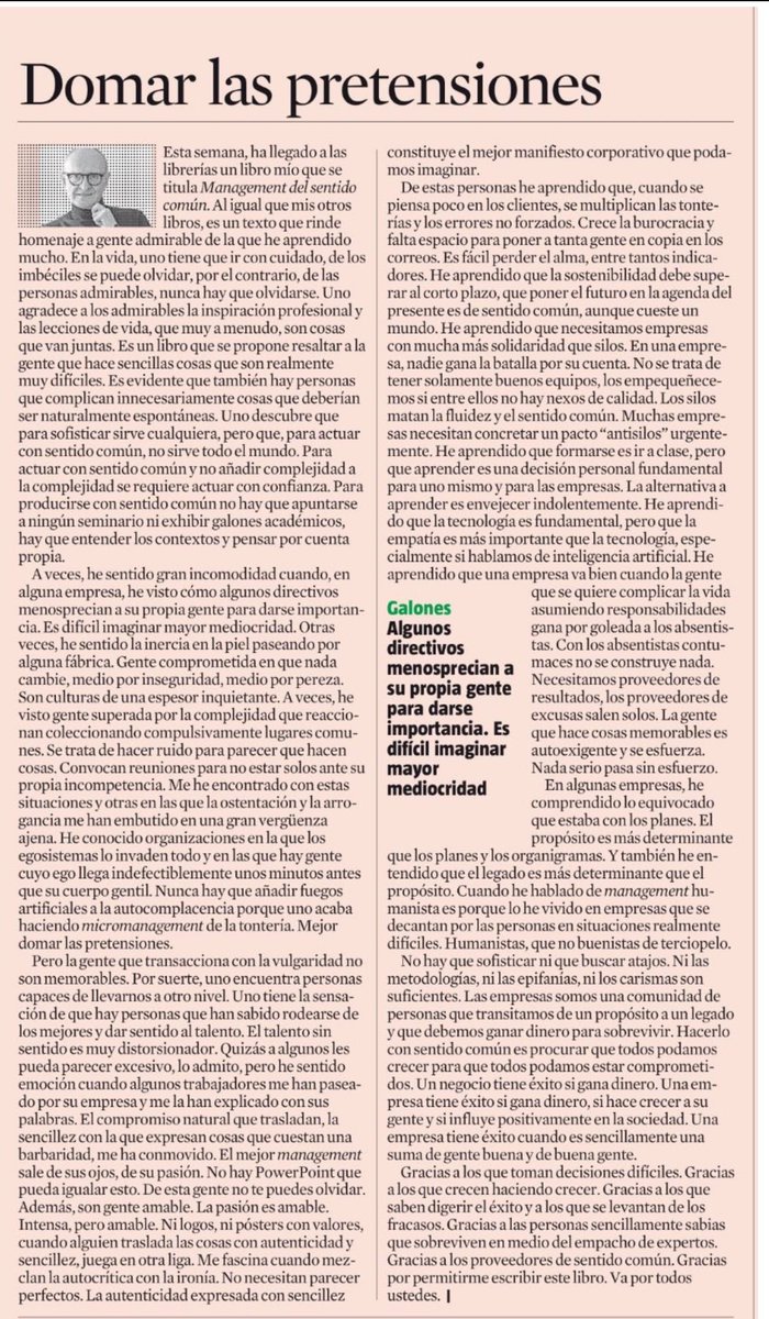 BusinessOrg2024's tweet image. Les empreses d’èxit🌟són una suma de bona gent🫂 Menys silos i més connexió🤝, menys arrogància i més sentit comú🧏 Les persones admirables👀 no s’obliden🧠, l’autenticitat es el camí al progrés🙌🏻

Destaqueu una frase‼️ #CompOrg24