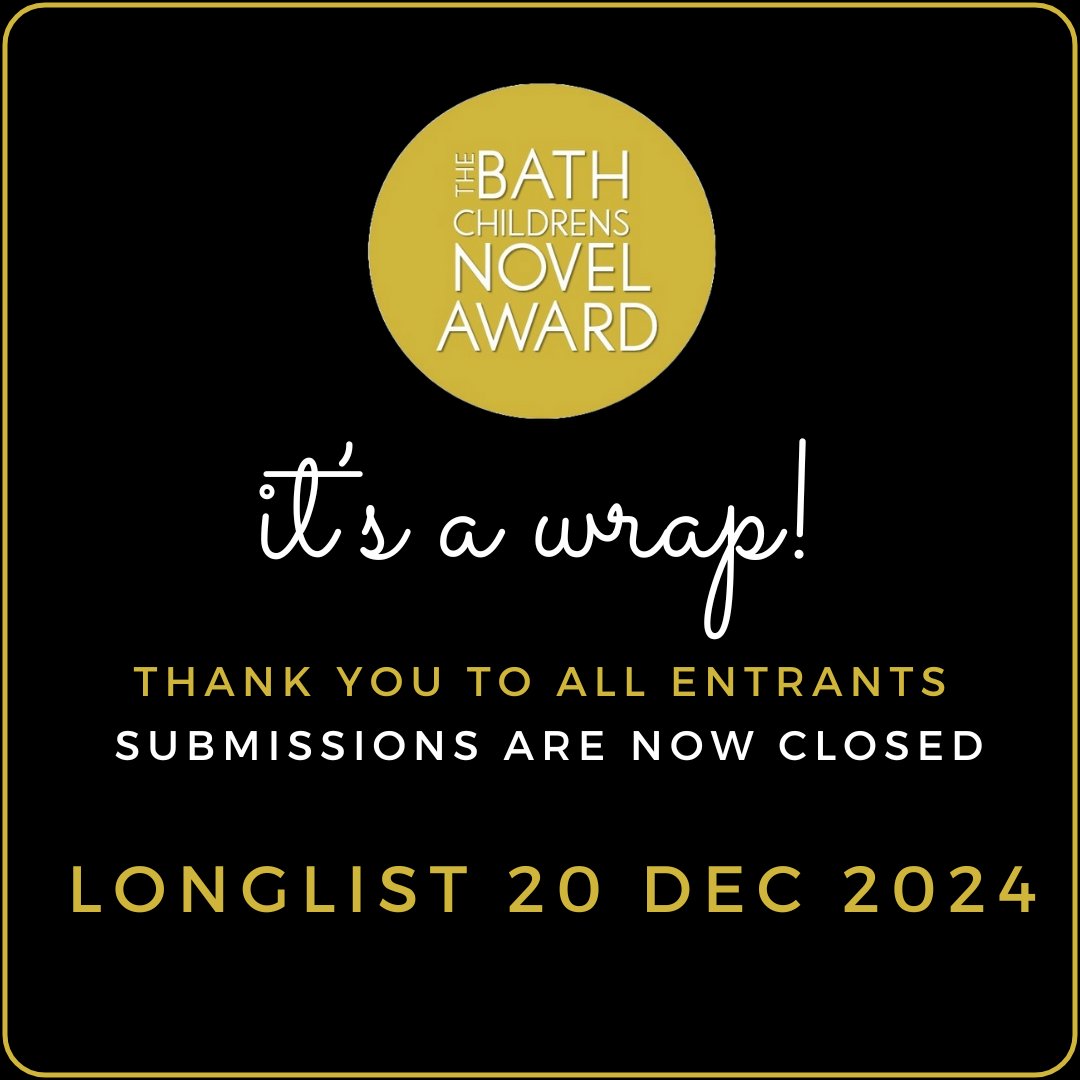 Good luck everyone! #BathChildrensNovelAward