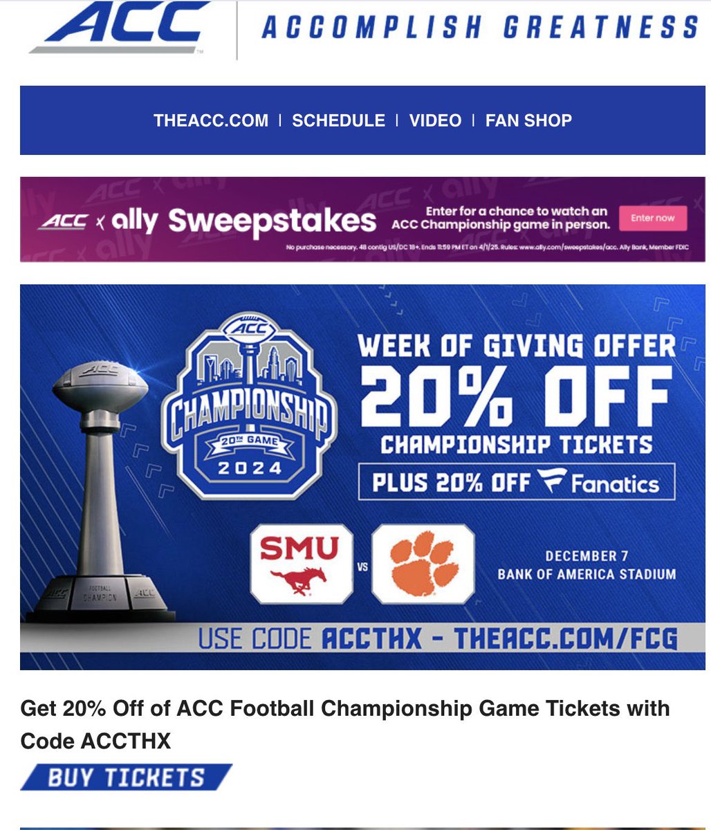 tpdestinations's tweet image. I guess the ACC was right after all