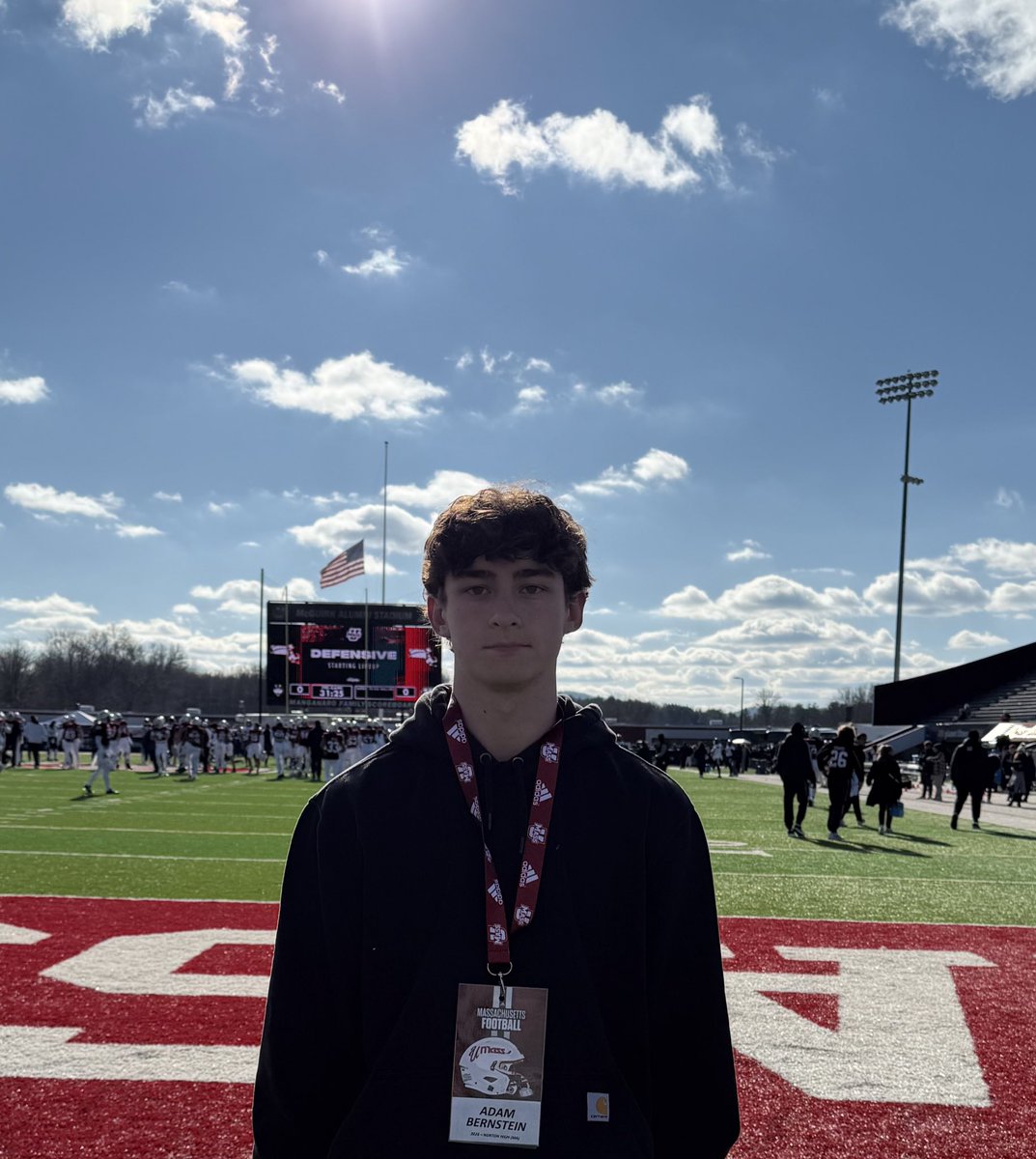 Adam Bernstein (@adam_bernstein2) on Twitter photo Had a great time back in Amherst. Thank you <a href="/UMassFootball/">UMass Football</a> for having me. I can’t wait to get back on campus! <a href="/CoachShaneMonty/">Shane Montgomery</a> <a href="/CoachRoPo/">Rory Pommerening</a> <a href="/CoachMLiv/">Mike Livingston</a> <a href="/mzanellato/">Coach Matt Zanellato</a> <a href="/CoachDanielsJR/">Steven Daniels</a> <a href="/Coach_Mince54/">Damian Mincey</a> Had a great time back in Amherst. Thank you <a href="/UMassFootball/">UMass Football</a> for having me. I can’t wait to get back on campus! <a href="/CoachShaneMonty/">Shane Montgomery</a> <a href="/CoachRoPo/">Rory Pommerening</a> <a href="/CoachMLiv/">Mike Livingston</a> <a href="/mzanellato/">Coach Matt Zanellato</a> <a href="/CoachDanielsJR/">Steven Daniels</a> <a href="/Coach_Mince54/">Damian Mincey</a>