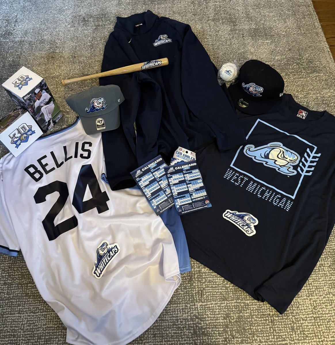 Let’s go <a href="/wmwhitecaps/">West Michigan Whitecaps</a>! Only 125 days until opening day. Can’t wait.