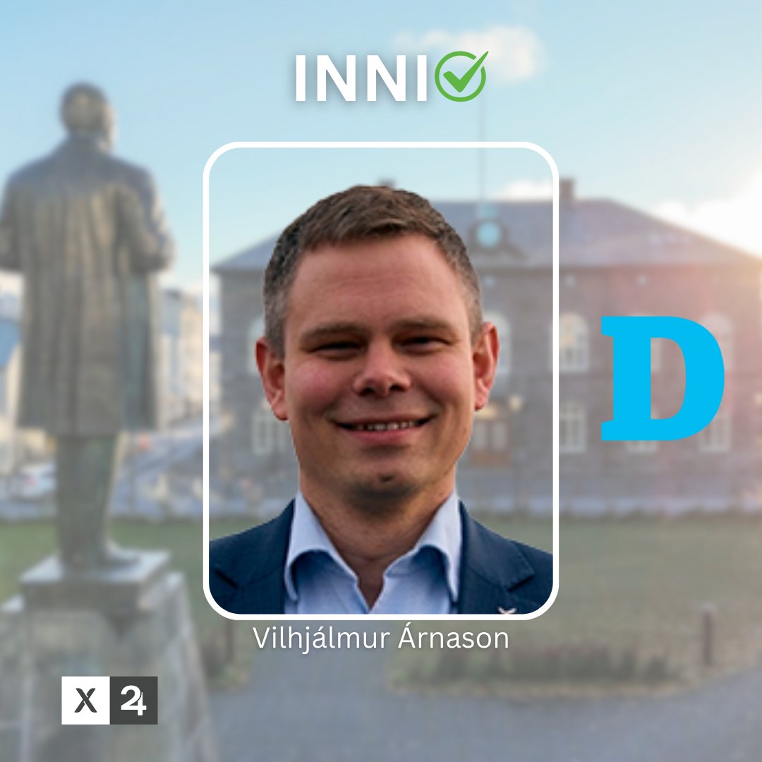 Þessi eru inni samkvæmt fyrstu tölum úr Suðurkjördæmi. #kosningar24 #alþingiskosningar #x24 Sjálfstæðisflokkurinn: