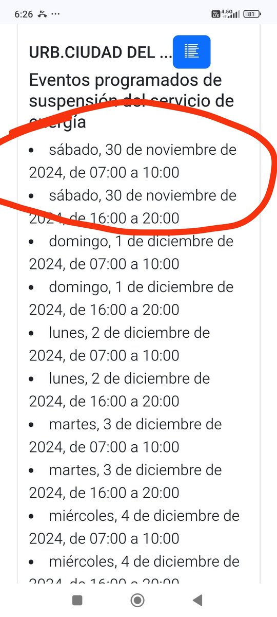 Srs <a href="/servicioscnelep/">Servicios CNEL EP</a> <a href="/CNEL_EP/">CNEL EP</a> que paso que se fue la luz a las 6 pm q que hora regresa no cumplen con los horarios no se fue a las 7 a 10 am ni a las 4 pm sino a las 6 pm y novsabemos cuando vendrá