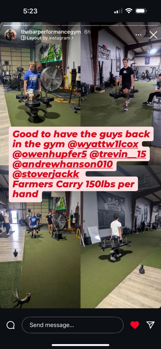 Dwilly25 (@derekwilcox25) on Twitter photo Work never stops for these boys! In-between school lifting, The BAR is the best place to train. <a href="/JohnstonDragons/">Johnston Baseball</a> <a href="/JHSFball/">Johnston Football</a> Work never stops for these boys! In-between school lifting, The BAR is the best place to train. <a href="/JohnstonDragons/">Johnston Baseball</a> <a href="/JHSFball/">Johnston Football</a>